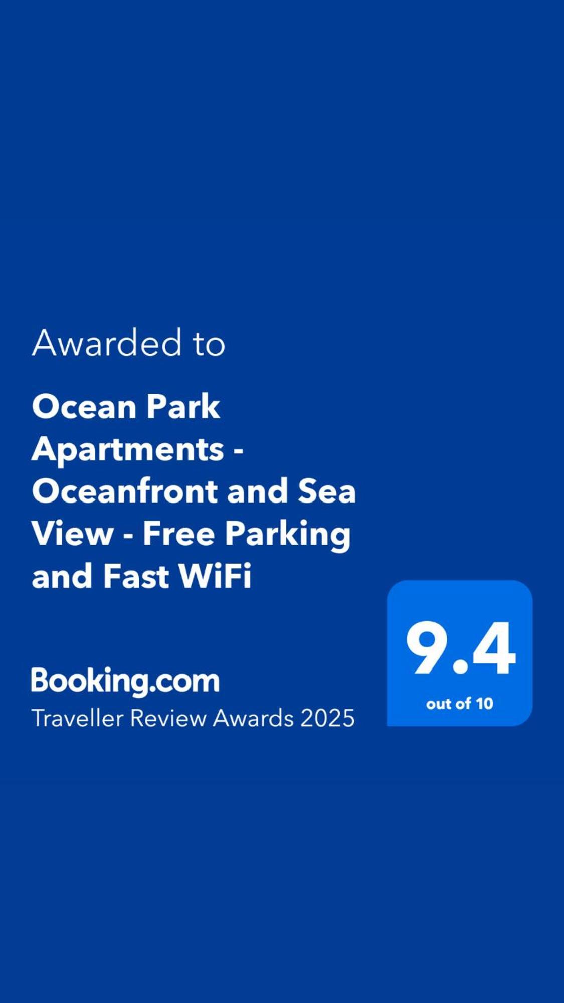 Ocean Park Apartments - Oceanfront - Free Parking And Fast Wifi Edimburgo Esterno foto